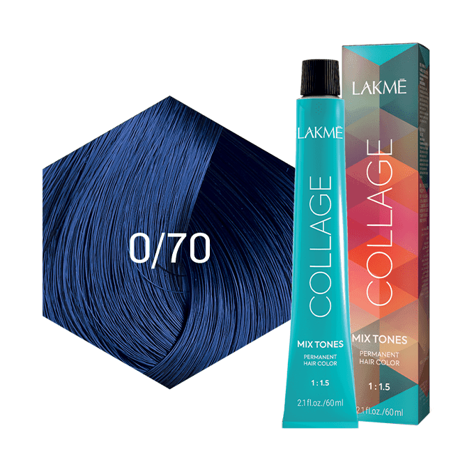 صبغة شعر كولاج ميكس تون من لاكمي - اللون الأزرق - 0/70
