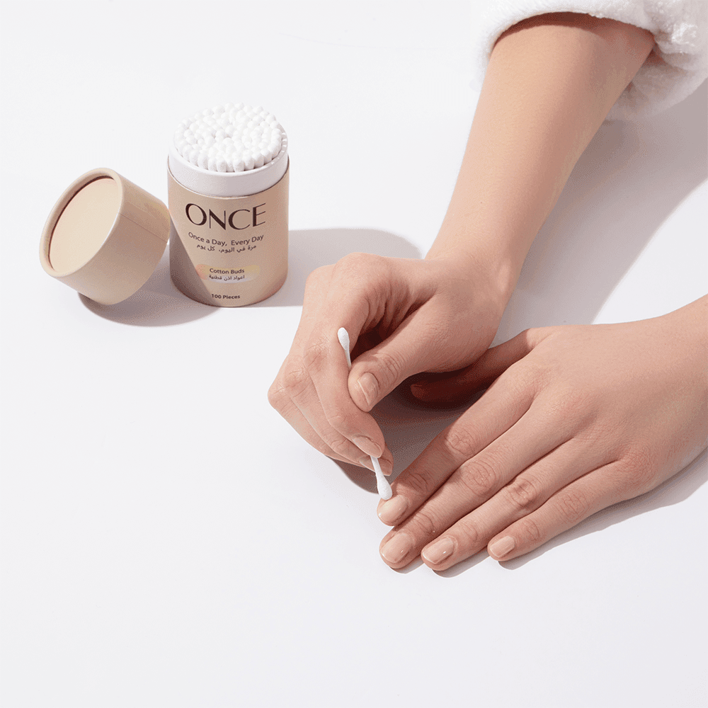 100 قطعة من أعواد القطن للأذن من علامة ونس