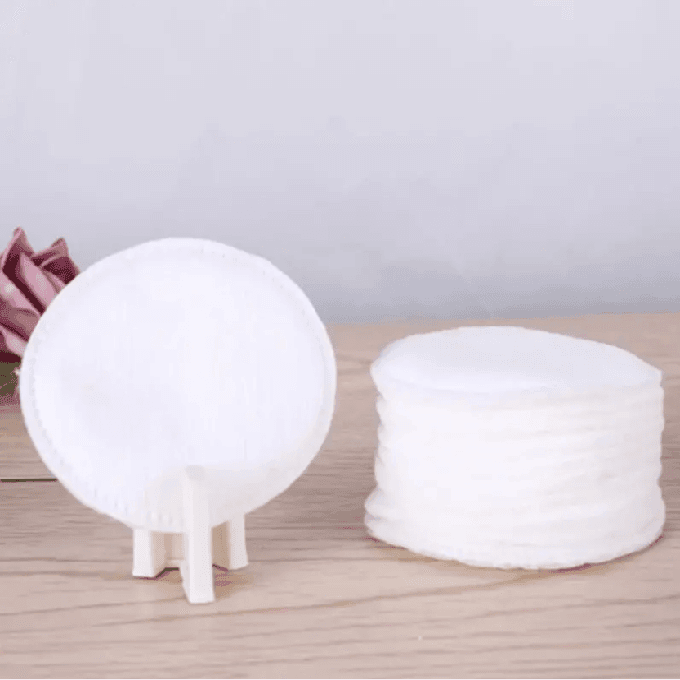 قطع قطنية لتنظيف المكياج مع خلاصة الصبار من العرايس - 120 قطعة