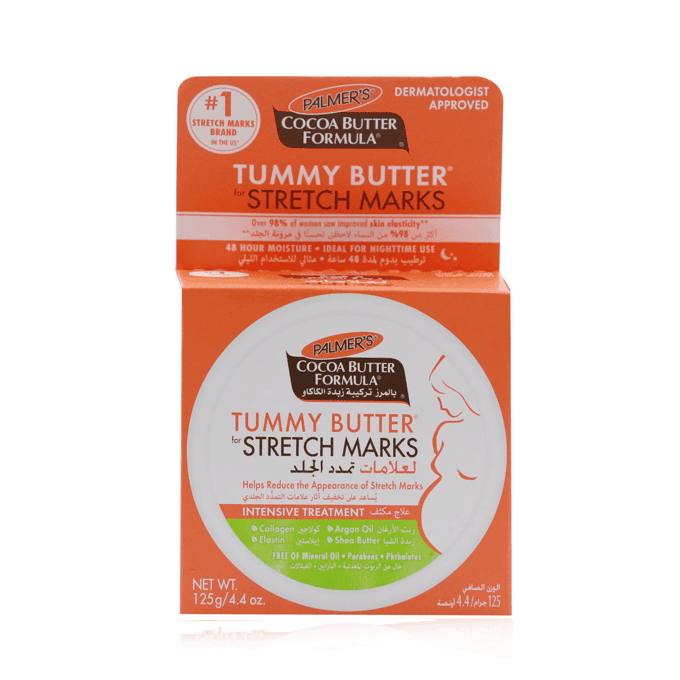 كريم زبدة البطن لعلامات تمدد الجلد من بالمرز - 125 جرام
