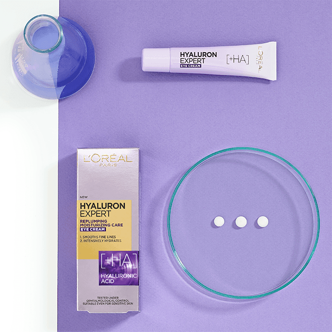 كريم ترطيب حول العينين هيالورون إكسبرت من لوريال باريس - 15 مل