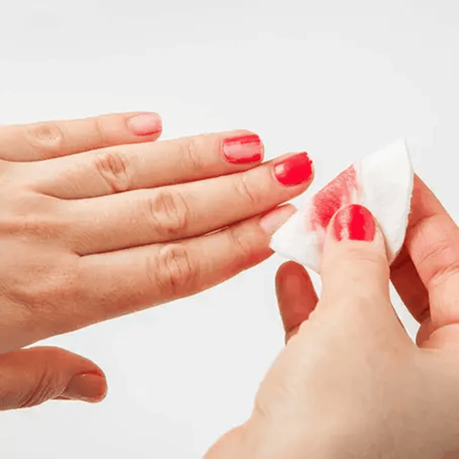 مناديل مبللة لإزالة طلاء الأظافر للسفر - 15 قطعة