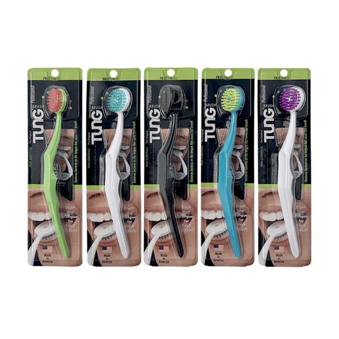 فرشاة لتنظيف اللسان من تنج - واحدة