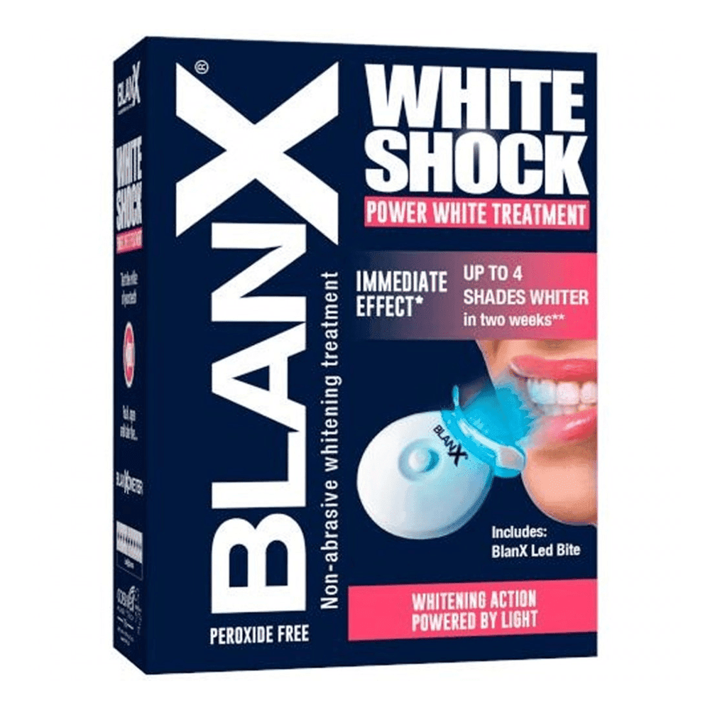 مجموعة بلانكس لتبييض الأسنان المكثف وايت شوك