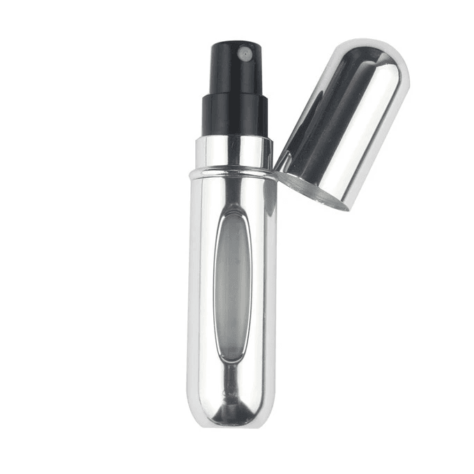 عبوة صغيرة فارغة لتعبئة العطور من بلانكو - لون فضي