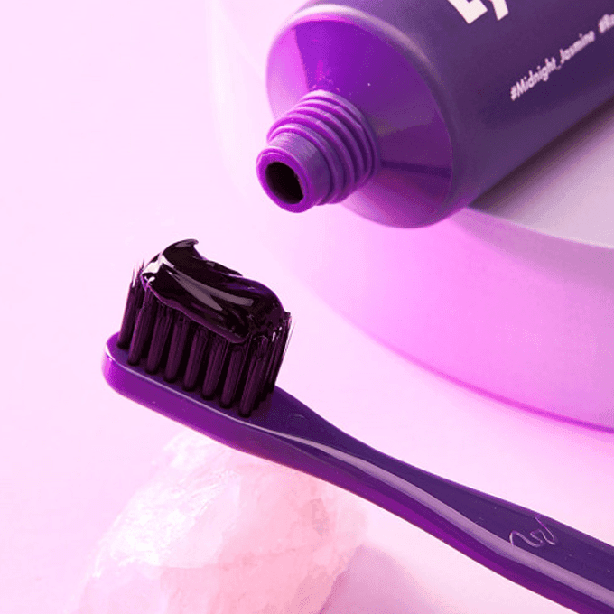 فرشاة أسنان أونبا تشا تشا بشعيرات ناعمة - لون بنفسجي