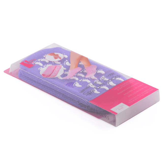 جوارب مرطبة للقدمين من سبا سيستم - لون بنفسجي