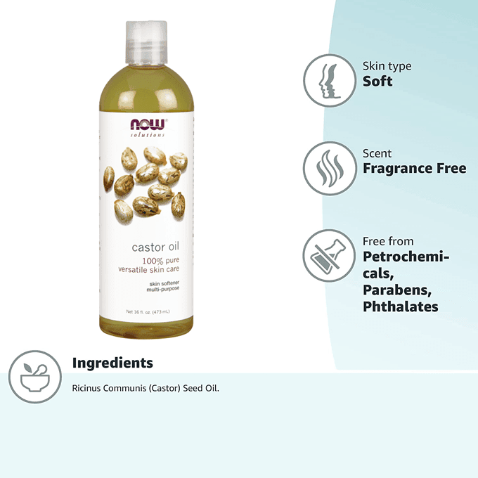 زيت الخروع من علامة ناو