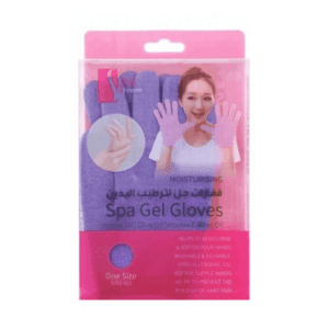 قفازات جل لترطيب اليدين من سبا سيستم - لون بنفسجي