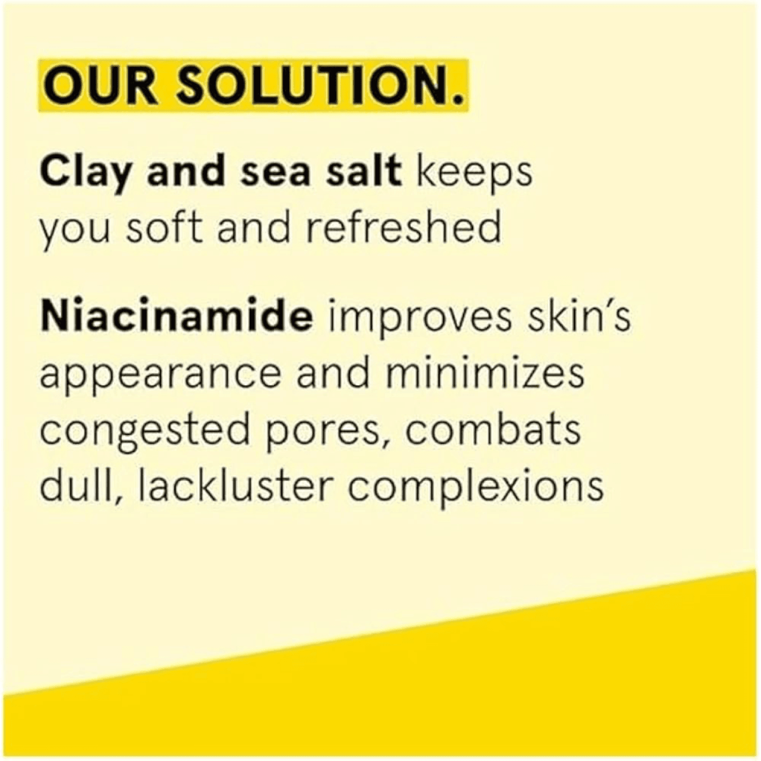 مقشر جسم لتفتيح البشرة بملح البحر والنياسيناميد من اكيور - 177 مل