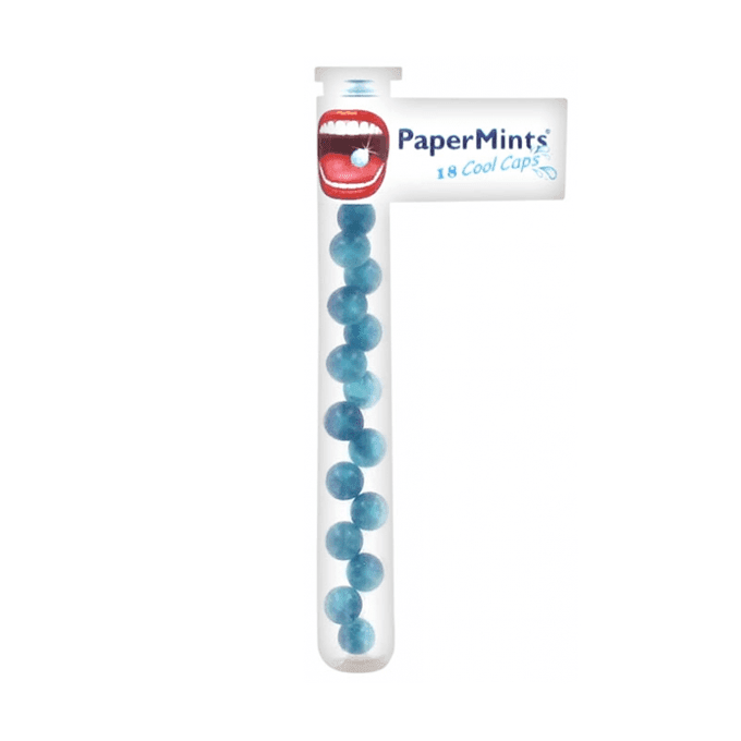 كرات النعناع المنعشة للفم من بيبر منتس - عبوة تحتوي على 18 كرة نعناع