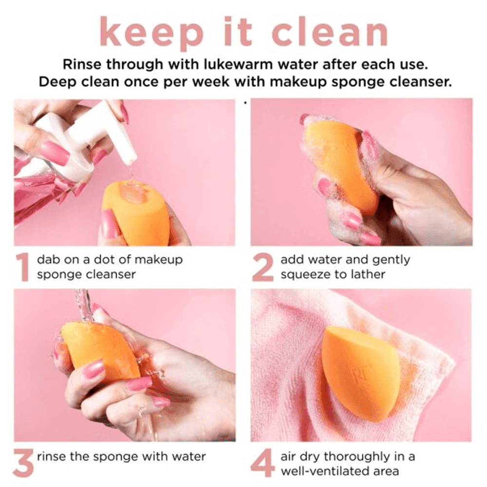 طقم من اسفنجة مكياج ميركل من ريل تكنيك - عدد 2