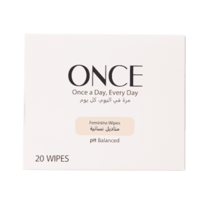 مناديل نسائية معطرة برائحة المسك من ونس - عبوة تحتوي على 20 منديل