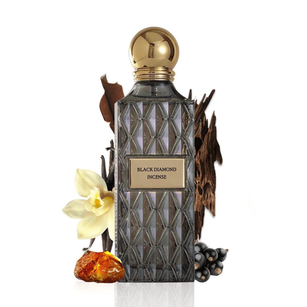 عطر ابراهيم القرشي بلاك دايموند - ماء عطر - 200 مل