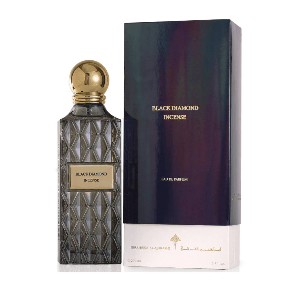 عطر ابراهيم القرشي بلاك دايموند - ماء عطر - 200 مل