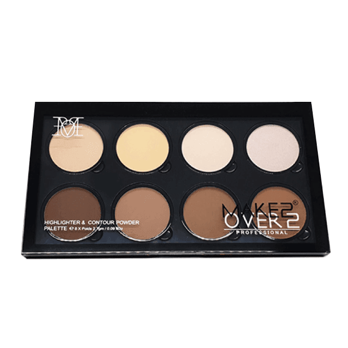 مجموعة كنتور وجه ميك اوفر22 - لون فاتح