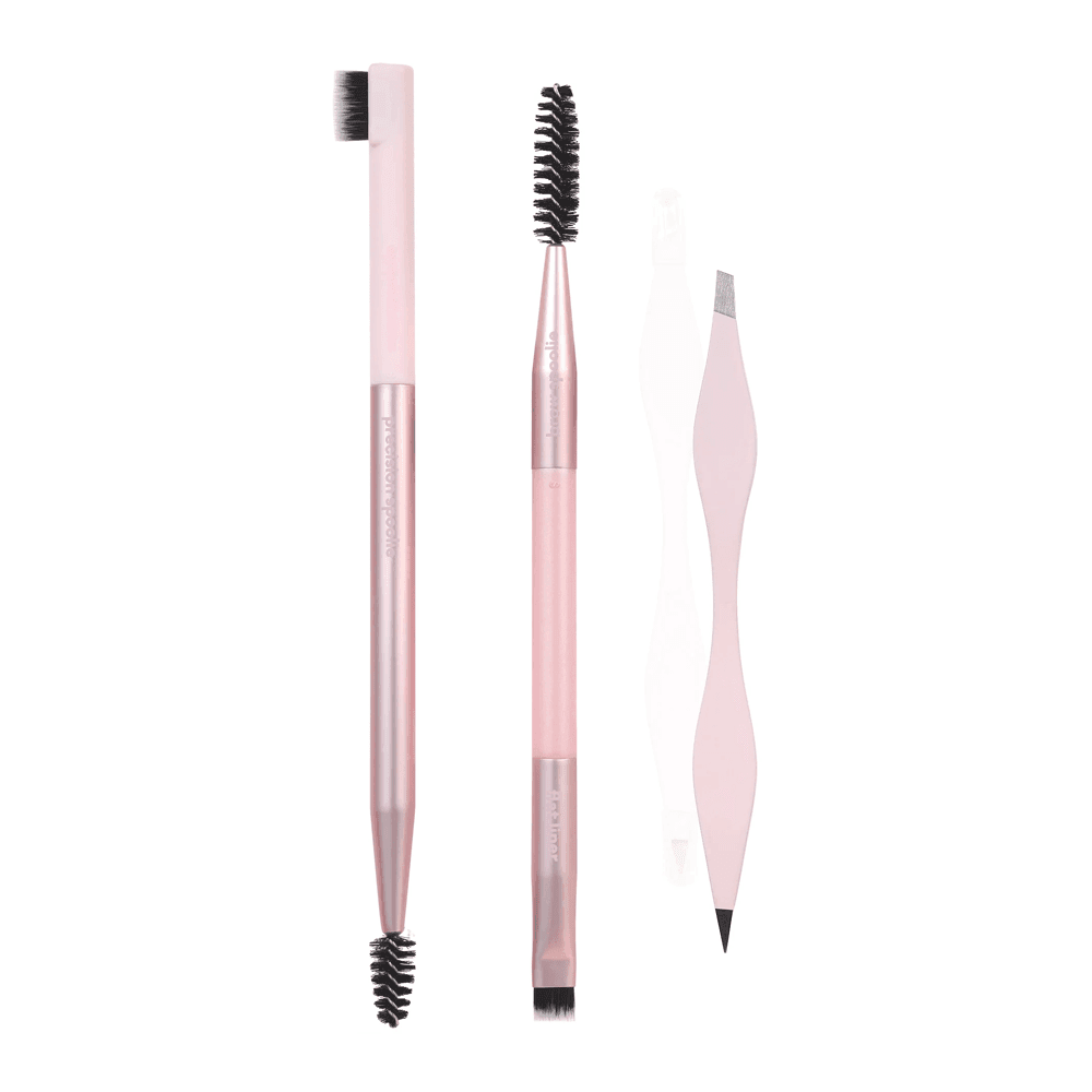 طقم أدوات تشكيل الحواجب من ريل تكنيك - 3 قطع