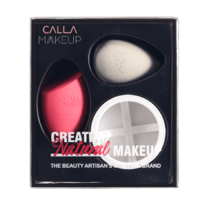 مجموعة إسفنج كالا ميك أب لإنشاء مكياج طبيعي - 3 قطع