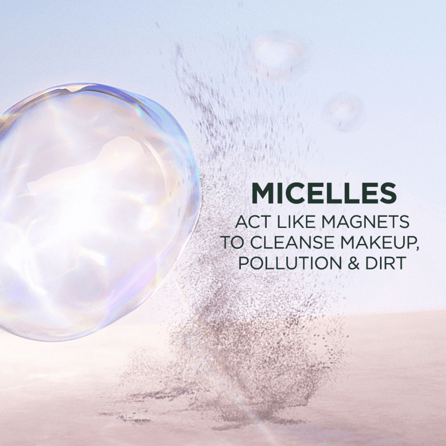 ماء ميسيلار لإزالة مكياج البشرة الحساسة من غارنييه - 400 مل