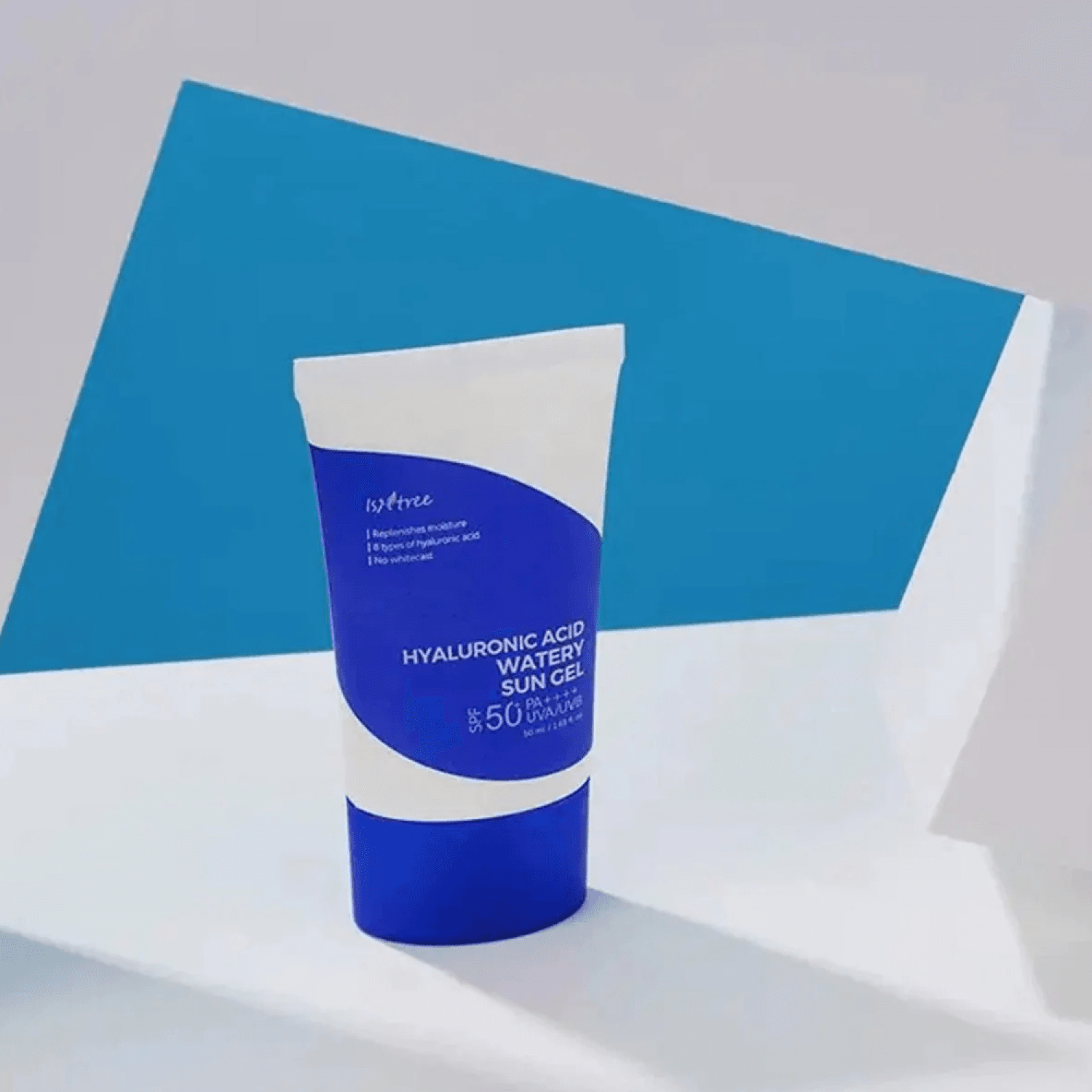 جل واقي شمس مائي مع حمض الهيالورونيك بعامل حماية 50+ من اسنتري - 50 مل