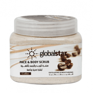 مقشر قهوة للجسم والوجه من جلوبال ستار - 500 مل