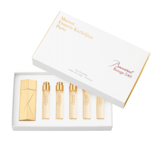 طقم عطر باكرات روج 540 من ميسون فرانسس كركدجيان - او دي بارفيوم - 5 قطع