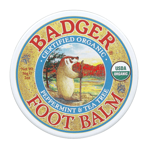 بلسم منعش للقدمين بالنعناع وزيت شجرة الشاي من بادجر - 56 جرام