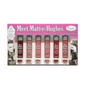 مجموعة 6 أحمر شفاه سائل مات ميت من ذا بالم - الإصدار السادس (أي) هيوز