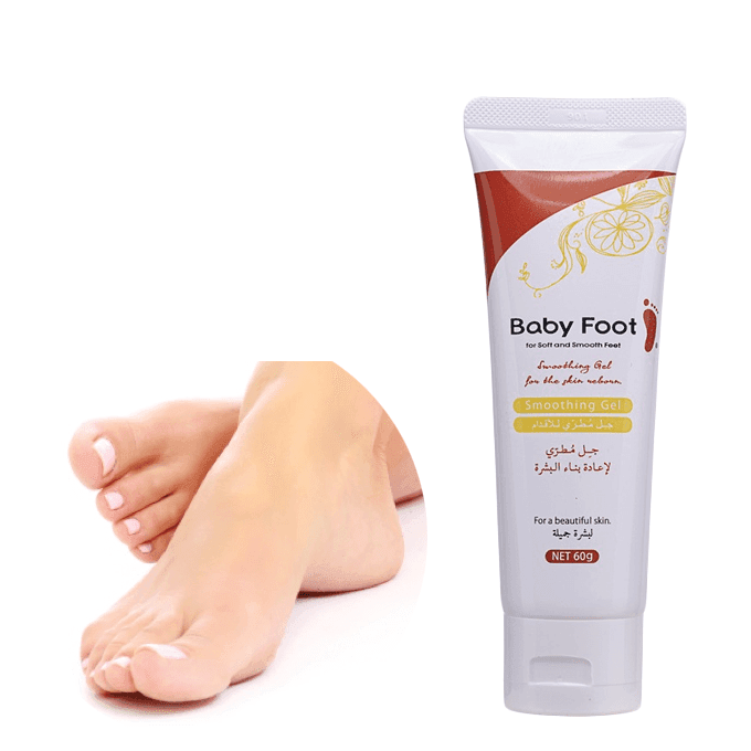 جل مرطب للقدمين من بيبي فوت - 60 غرام