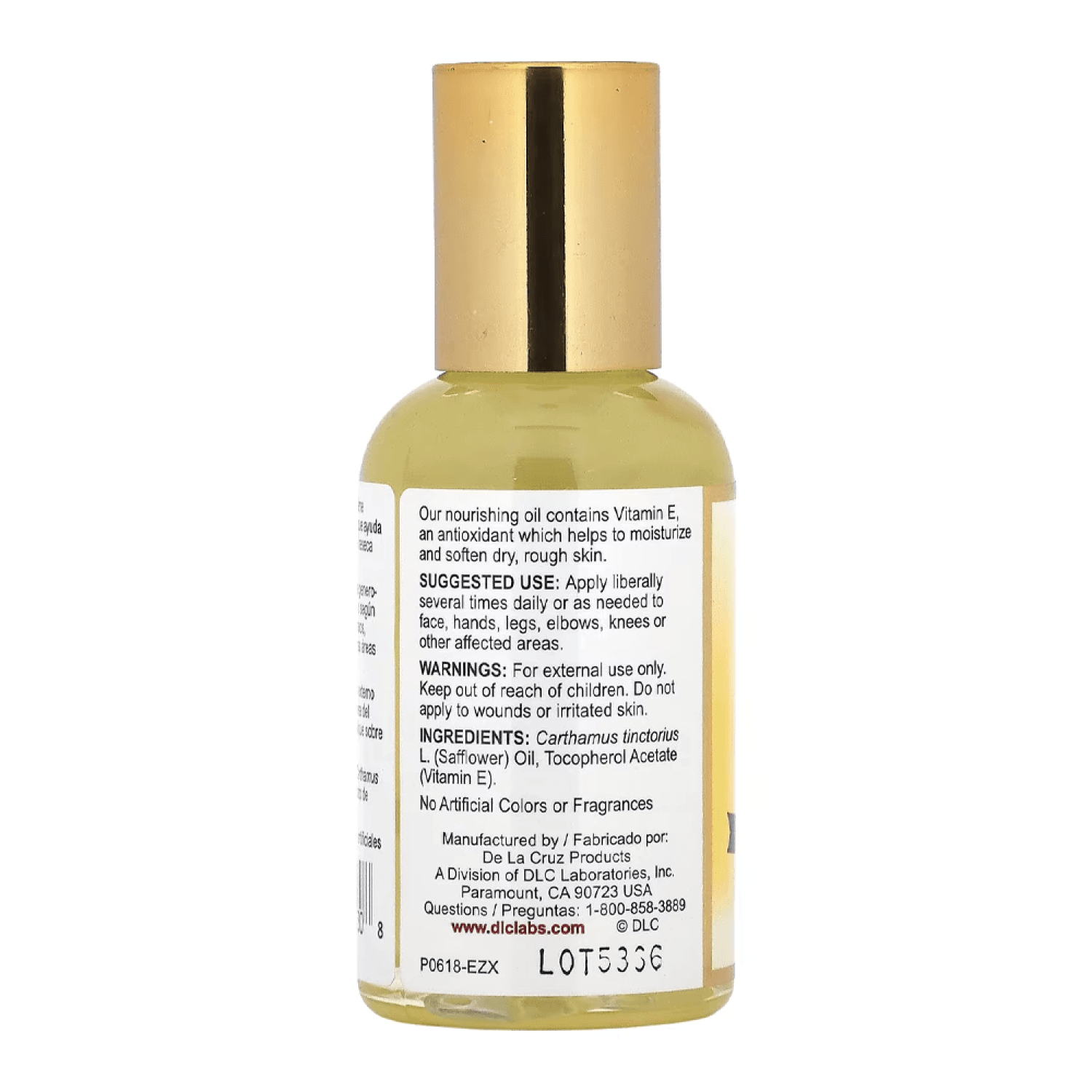 زيت فيتامين هـ من ماركة دي لا كروز - حجم 65 مل